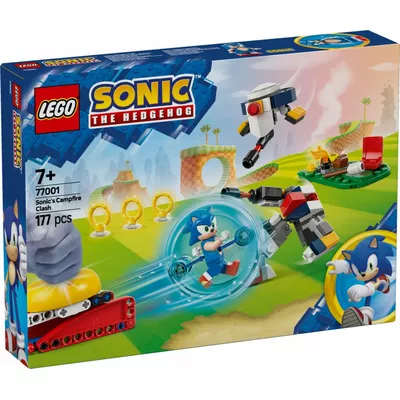 LEGO Klocki Sonic 77001 Sonic i biwakowa bitwa