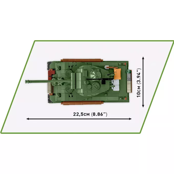 Cobi Klocki Klocki Sherman M4A2E8 865 klocków