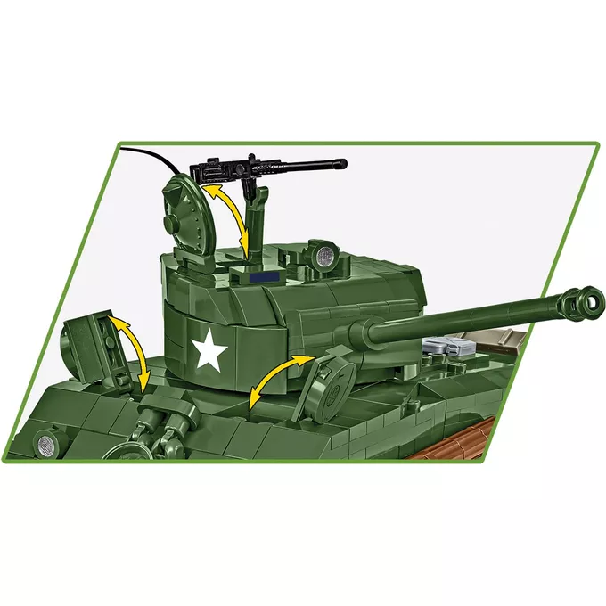 Cobi Klocki Klocki Sherman M4A2E8 865 klocków