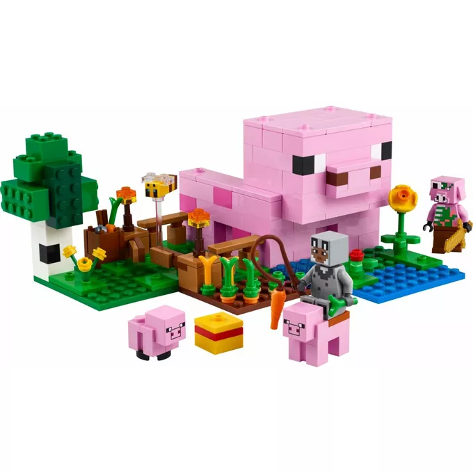 LEGO Klocki Minecraft 21268 Dom prosiaczka