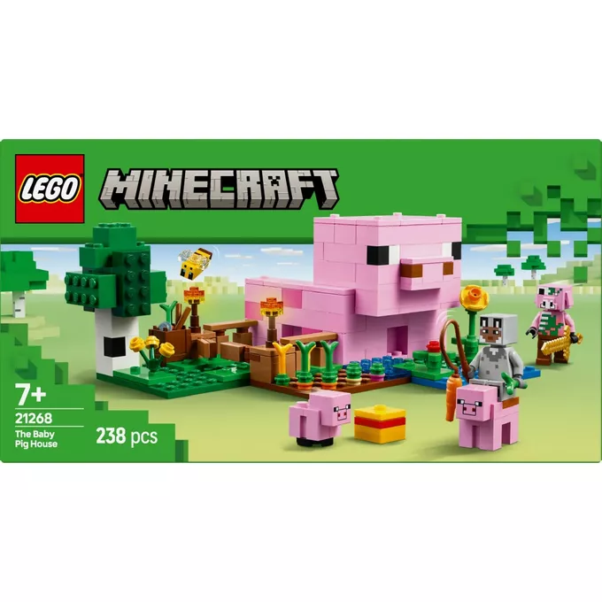 LEGO Klocki Minecraft 21268 Dom prosiaczka
