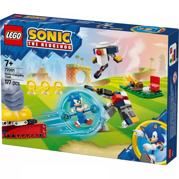 LEGO Klocki Sonic 77001 Sonic i biwakowa bitwa