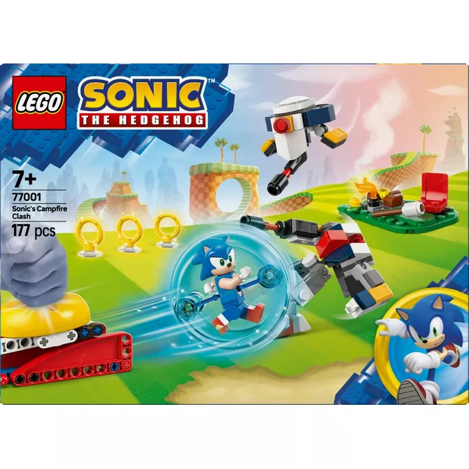 LEGO Klocki Sonic 77001 Sonic i biwakowa bitwa
