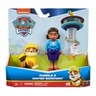 Spin Master Figurki Psi Patrol Rubble, Goodway, Chickaletta