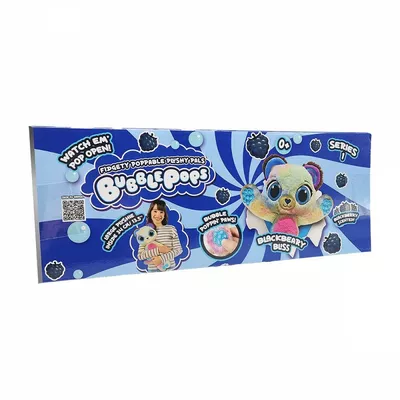 Cobi Maskotka Bubble Pops Pachnące maskotki - Jeżynowy Miś