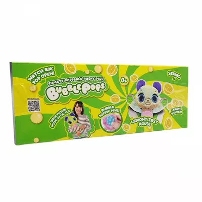 Cobi Maskotka Bubble Pops Pachnące maskotki - Myszka z cytrynową skórką