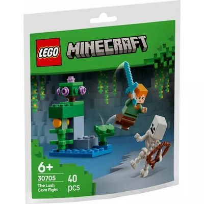 LEGO Klocki Minecraft 30705 Walka w bujnej jaskini