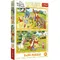 Trefl Puzzle 2x24 elementy Kubuś Puchatek Dzień w ogrodzie