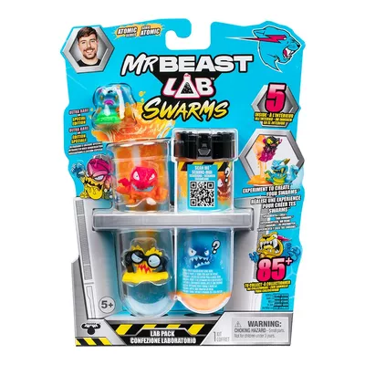Cobi Figurki Mr Beast Lab - Rój Lab 5-pak