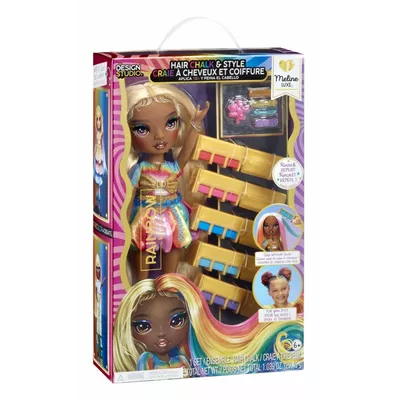 Mga Lalka Rainbow High Hair Chalk Style Meline