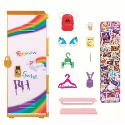 Mga Szafka szkolna Rainbow High Style Locker