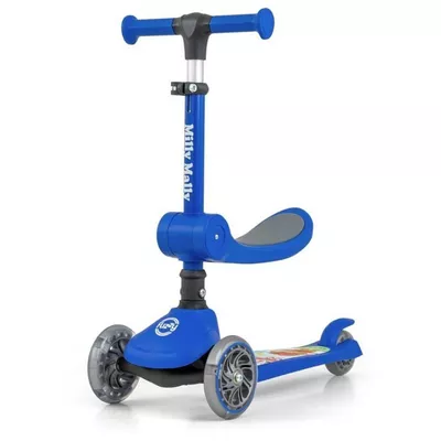 Milly Mally Hulajnoga Scooter Fuzzy Blue