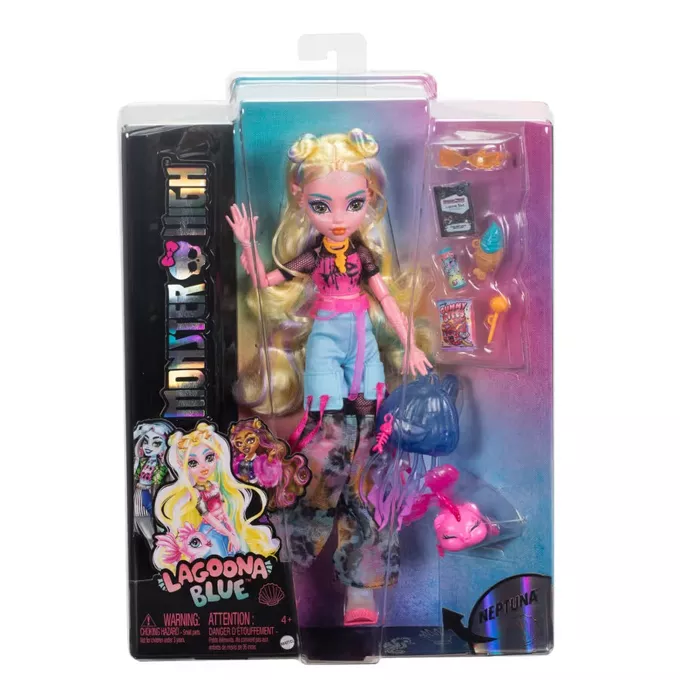 Mattel Lalka Monster High Lagoona Blue