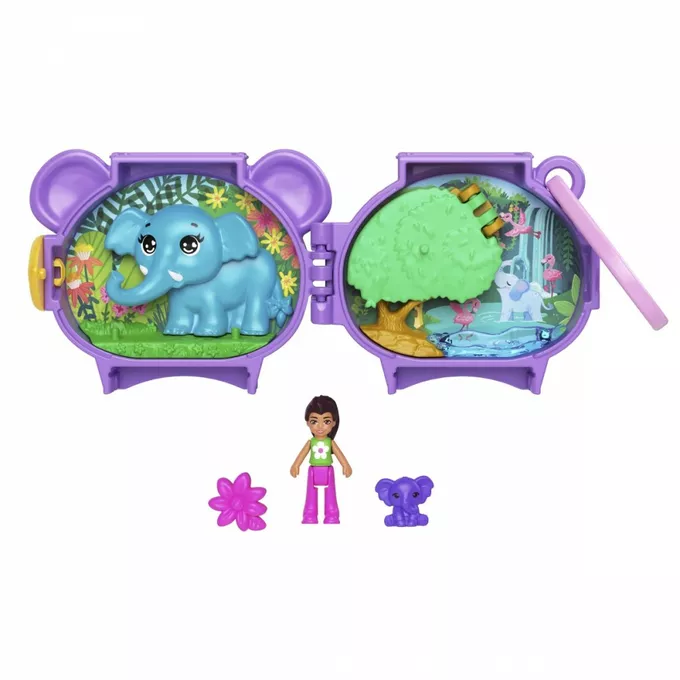 Mattel Zestaw figurek Polly Pocket Słoń