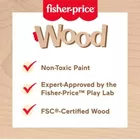 Fisher Price Wood Drewniane cymbałki