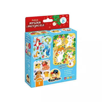 CzuCzu Puzzle Myszka i przyjaciele