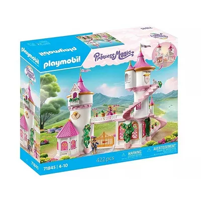 Playmobil Zestaw z figurkami Princess Magic Zamek księżniczek z parą królewską