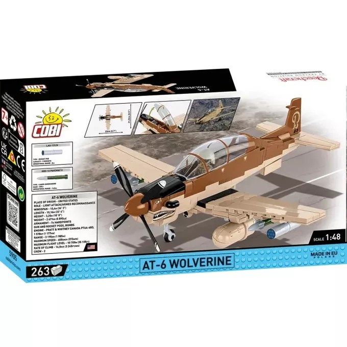 Cobi Klocki Klocki AT-6 Wolverine 263 klocki