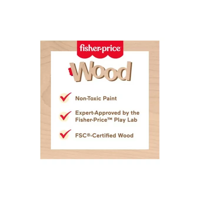 Fisher Price Wood Drewniane cymbałki