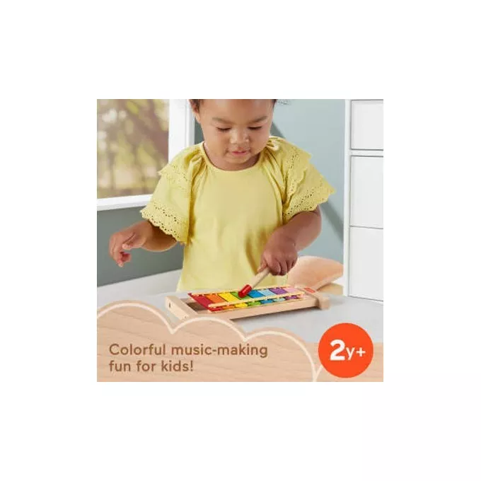 Fisher Price Wood Drewniane cymbałki