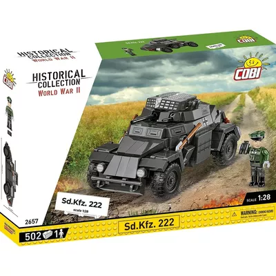 Cobi Klocki Klocki Sd.Kfz 222 502 klocki