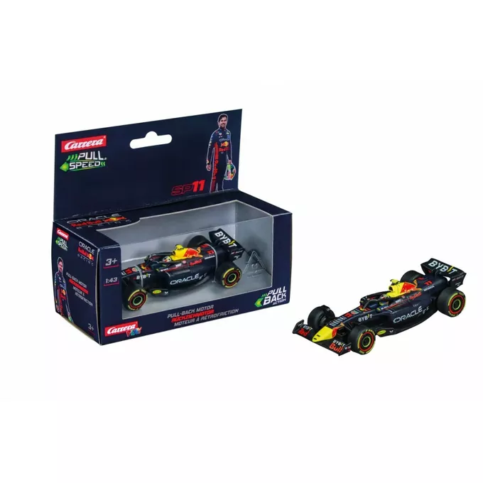 Carrera Auto Pull&amp;Speed Red Bull S. Perez No.11