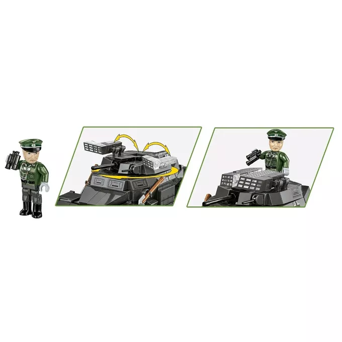 Cobi Klocki Klocki Sd.Kfz 222 502 klocki