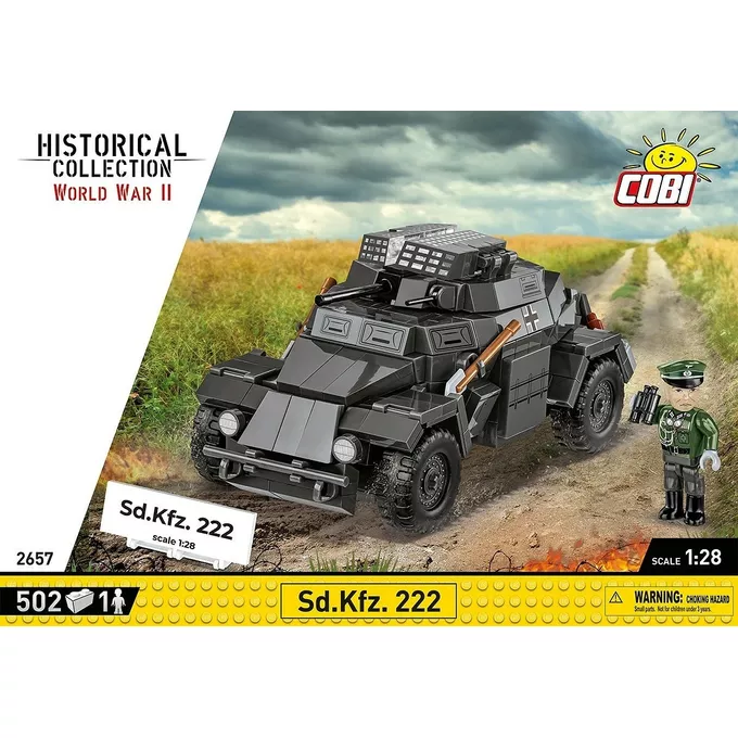 Cobi Klocki Klocki Sd.Kfz 222 502 klocki