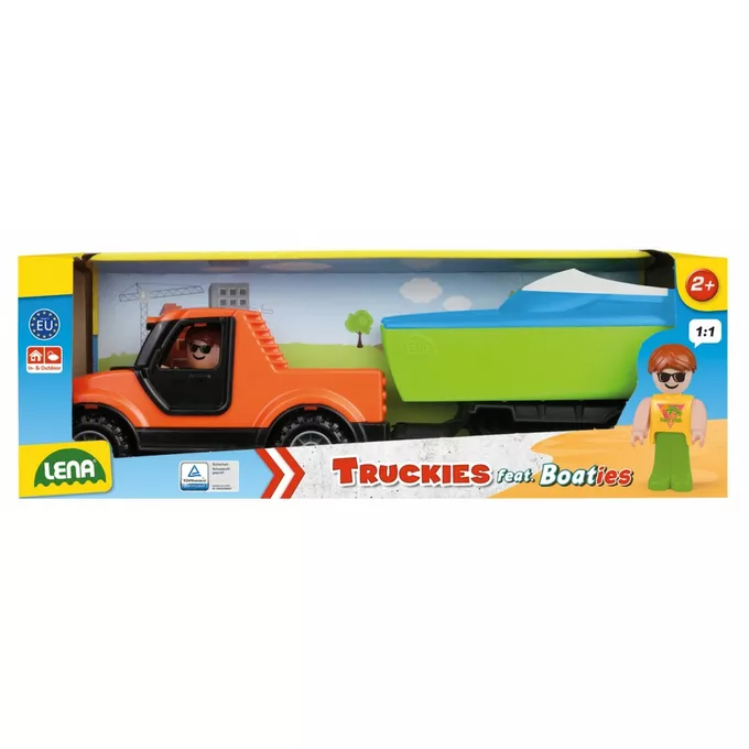 Lena Zestaw Truckies Pickup z przyczepą