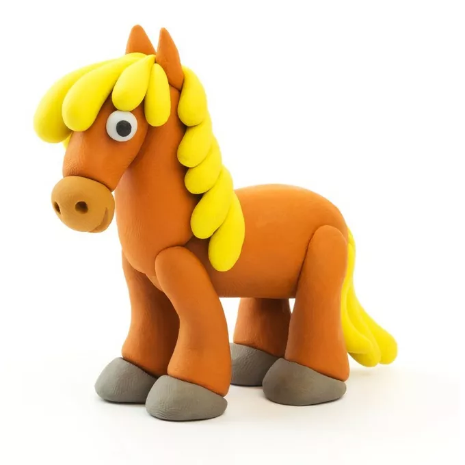 Tm Toys Masa plastyczna Hey Clay Koń