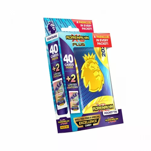 Panini Kolekcja Minipuszka kolekcjonera Karty Premier League PLUS 2025