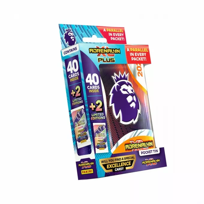 Panini Kolekcja Minipuszka kolekcjonera Karty Premier League PLUS 2025