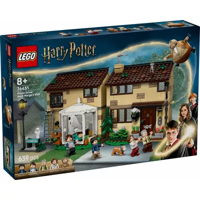 LEGO Klocki Harry Potter 76451 Privet Drive: Wizyta ciotki Marge