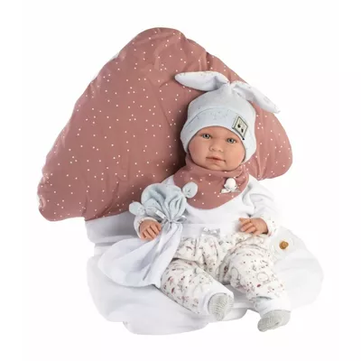 Llorens Lalka Mimi z dźwiękami 42 cm, płacze i mówi mama, papa