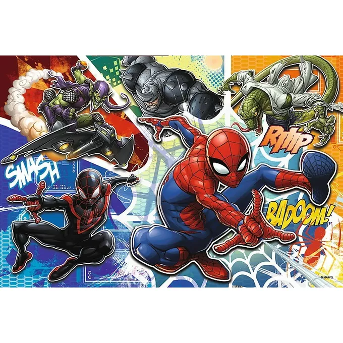 60 elementów Waleczny Spider-Man