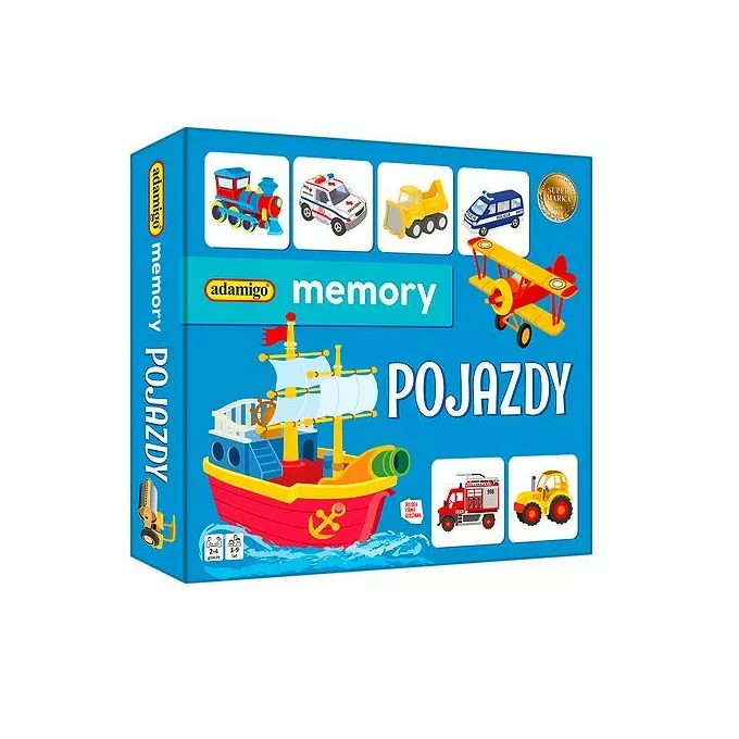 Adamigo Gra Memory pojazdy