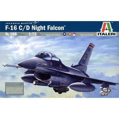 Italeri Model plastikowy F-16 C/D Night Falcon