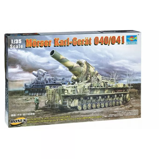 Trumpeter Model plastikowy Morser Karl-Gerat 040/041