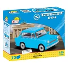Klocki 72 elementów Trabant 601