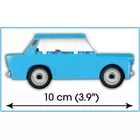 Klocki 72 elementów Trabant 601