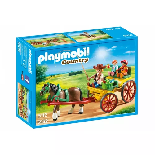 Playmobil Zestaw z figurkami Country 6932 Bryczka konna