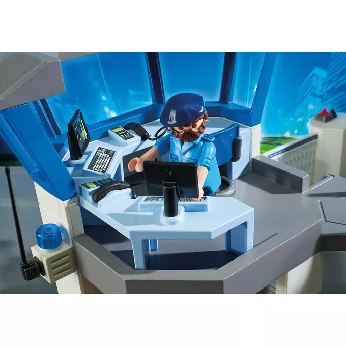 Playmobil Zestaw z figurkami City Action 6919 Komisariat policji z więzieniem