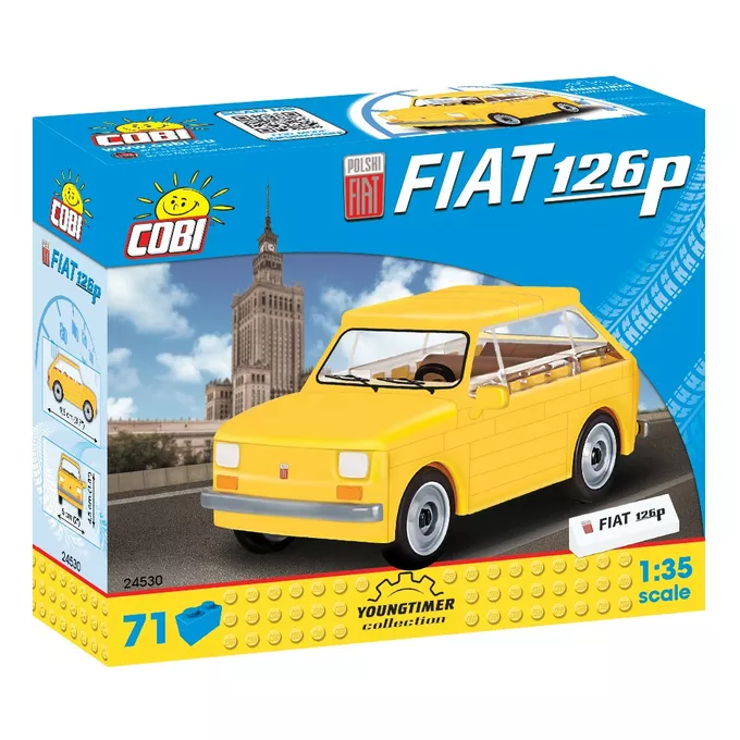 Cobi Klocki Klocki 71 elementów Polski Fiat 126P