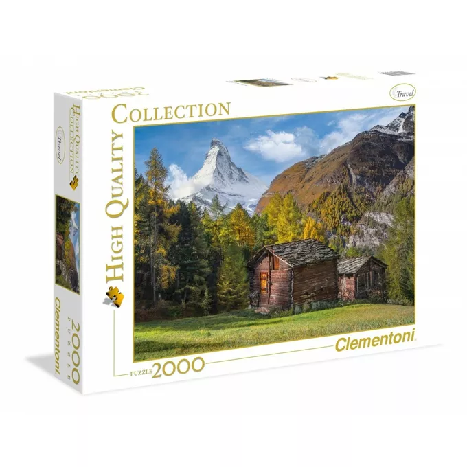 Puzzle 2000 elementów Fascynacja z Matterhorn