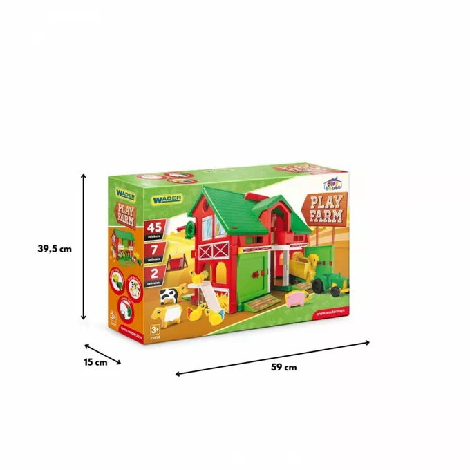 Wader Zestaw figurek Play House Farma 37 cm pudełko
