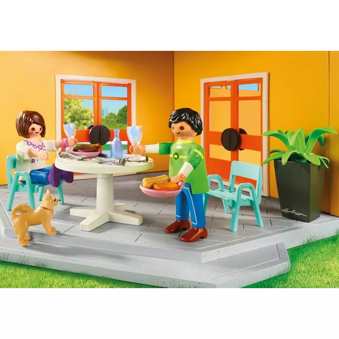 Zestaw z figurkami City Life 9266 Nowoczesny dom