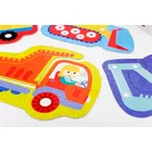 CzuCzu Puzzle progresywne - Pojazdy na budowie