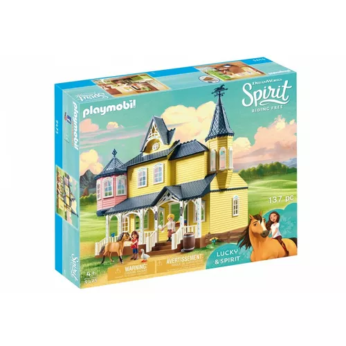 Playmobil Zestaw z figurkami Spirit 9475 Szczęśliwy dom Lucky