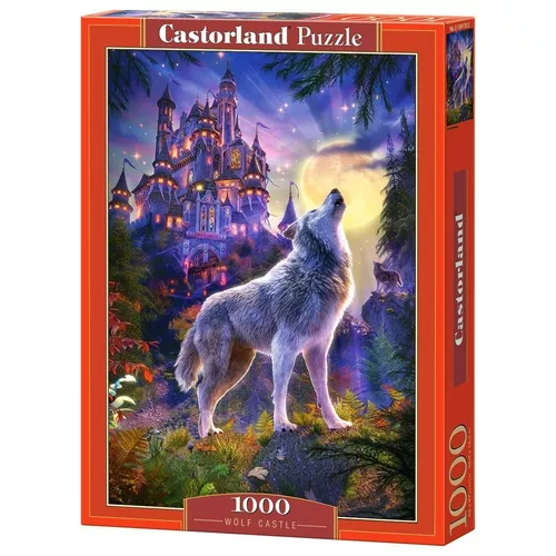 Castor Puzzle 1000 elementów - Wilk i zamek