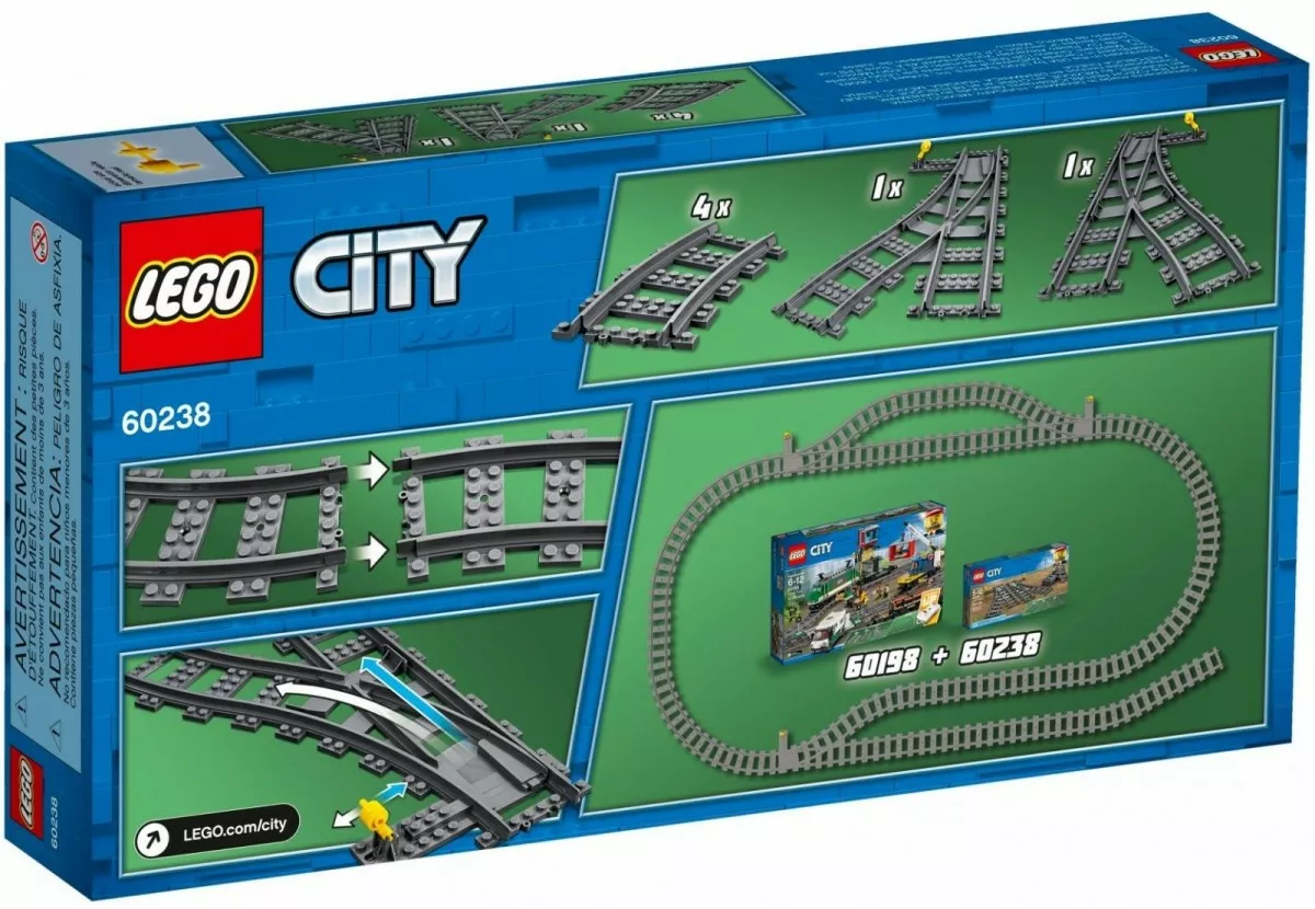 LEGO Klocki City 60238 Zwrotnice